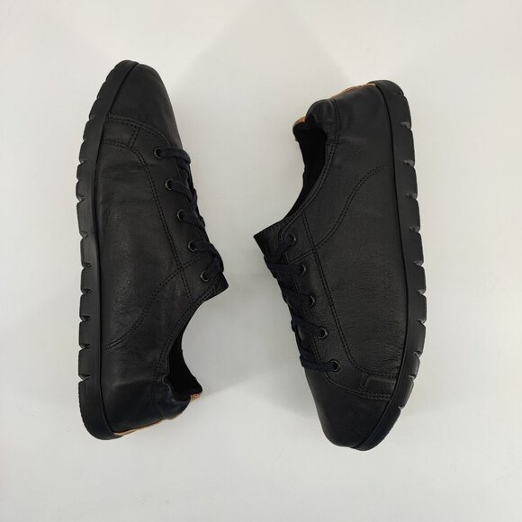 SAS Women's Solstice II Gravity Tan Leo Black Leather shoes Size 11 WW US - Picture 6 of 8